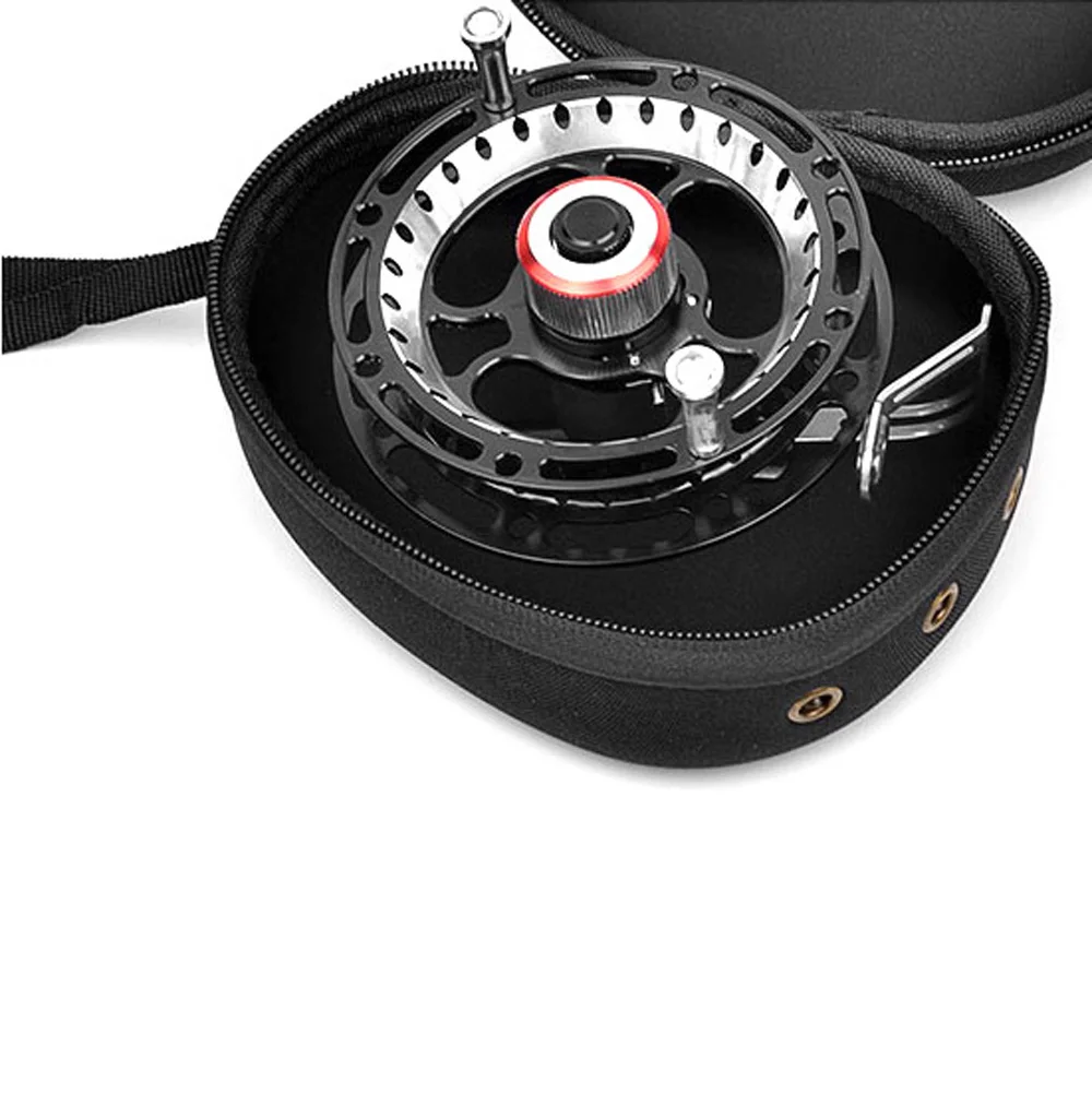 Bolsa de carretes de pesca EVA portátil, funda protectora para carretes, bolsa de almacenamiento de accesorios de pesca para Baitcasting/tambor/fiación/carrete de balsa - imagen 4