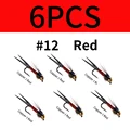 6pcs red