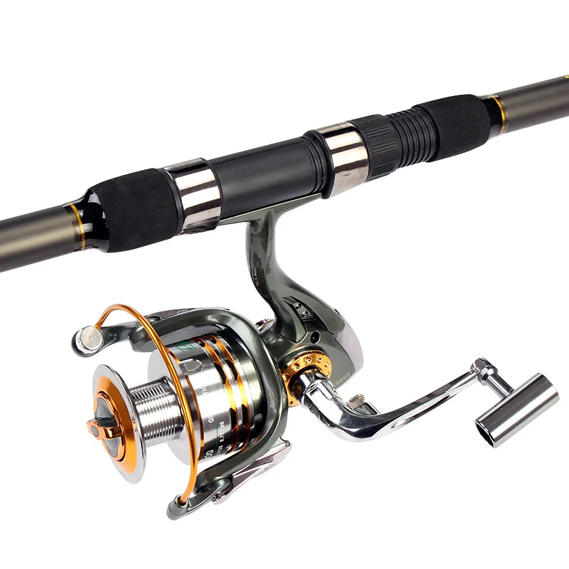 Bobina De línea De alta velocidad, 5,2 s, 4000s, 5000s, rueda giratoria De Metal, ruedas distantes, carretes De Pesca en roca, 6000: 1 - imagen 5