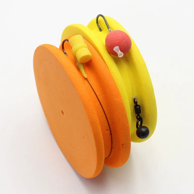 Caja Bin Chod Rig mostrando su capacidad y organización para diferentes aparejos