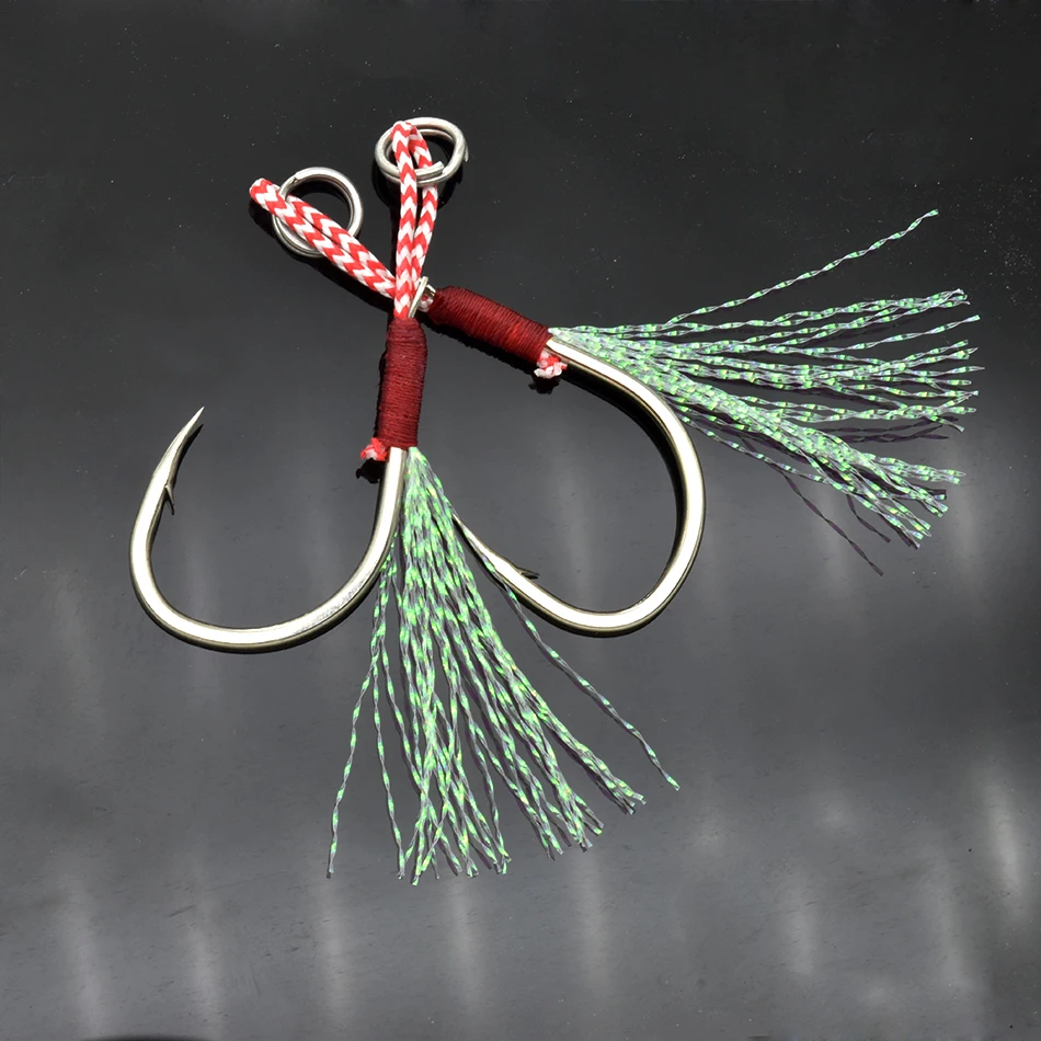 Anzuelos Assist para Jigging – Cuerda trenzada de alta resistencia - imagen 2