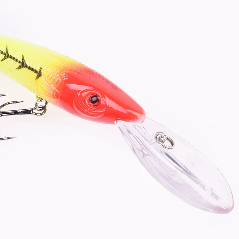 Señuelos duros para Pesca, cebo Artificial para buceo profundo, Minnow, 15cm, 16g, 1 unidad - imagen 2