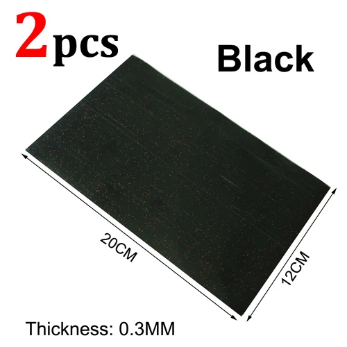 2pcs black 0.3mm