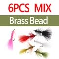 6pcs Brass Bd MIX