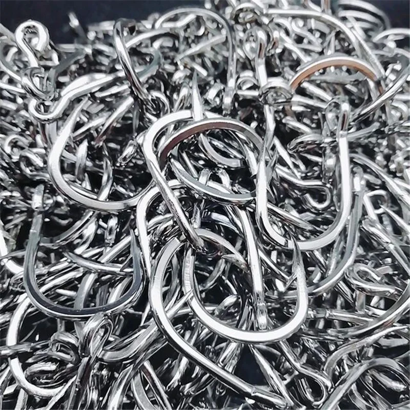 Circle Hook Jig Heads Stainless Steel Fishing Hooks Live Bait Fishhooks Freshwater Saltwater Sea Fishing Accessories Peche Pesca - imagen 2