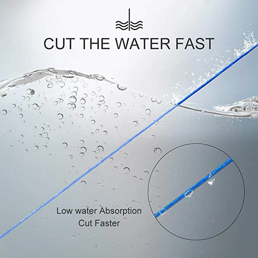 Hilo de pescar trenzado de 16 hebras, superfuerte sedal de 300m, 500m, 1000m, 1500m, multifilamento japonés, PE, 60-310lb - imagen 5