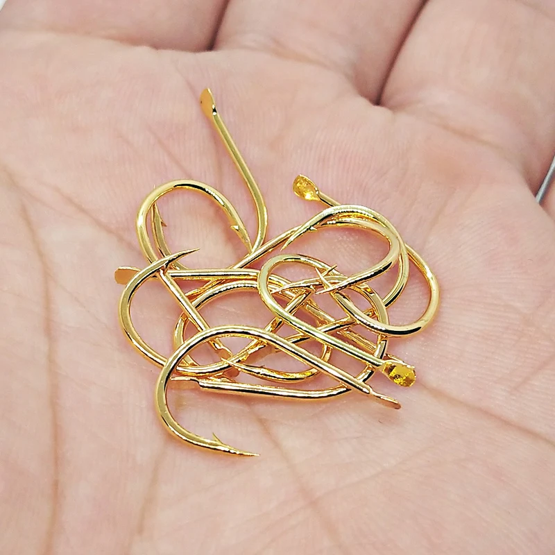 POETRYYI-anzuelos de pesca de acero al carbono, 100 unids/lote, #3/#4/#5/#6/#7/#8/#9/#10/#11/#12, con púas accesorios de pesca de carpa - imagen 2