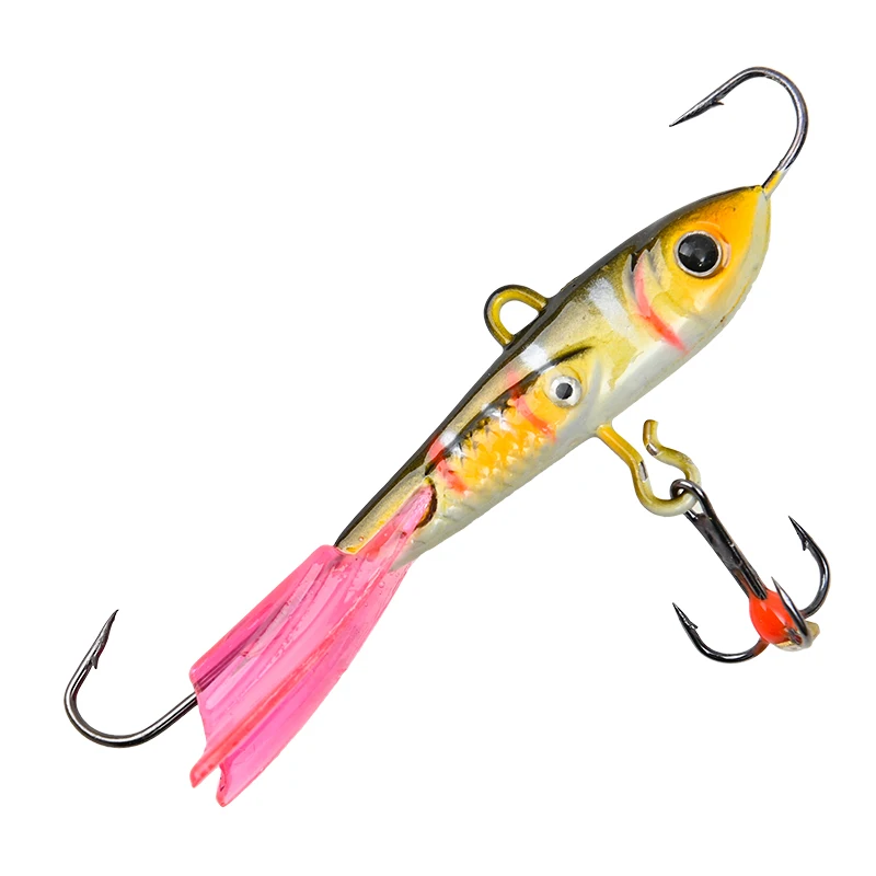 Balancer-plantilla de hielo para señuelo de Pesca, cebo duro para Pesca en hielo de invierno, aparejos de Pesca, cebo Artificial Isca - imagen 4