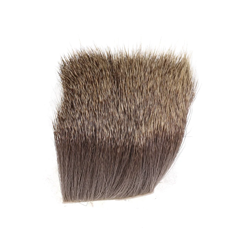 ICERIO, 1 pieza, parche de pelo de ciervo Natural, tolva de moscas secas, alas y cuerpos de Caddis, materiales giratorios para atar moscas y insectos de lubina - imagen 5