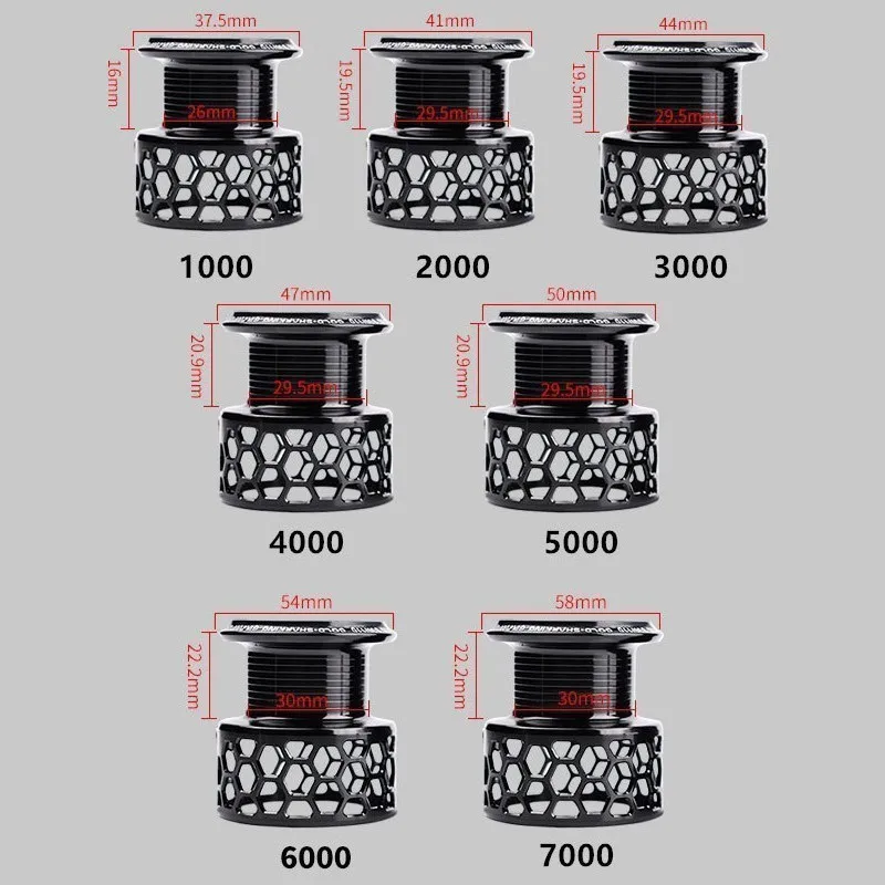 Mavllos-carrete giratorio para pesca de carpa, accesorio de Metal para bote de agua salada, 14 + 1BB, relación de velocidad 5,5: 1 1000 2000 3000 7000 - imagen 3