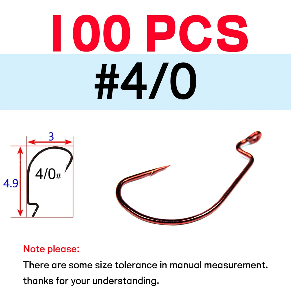 100pcs Size 4l0