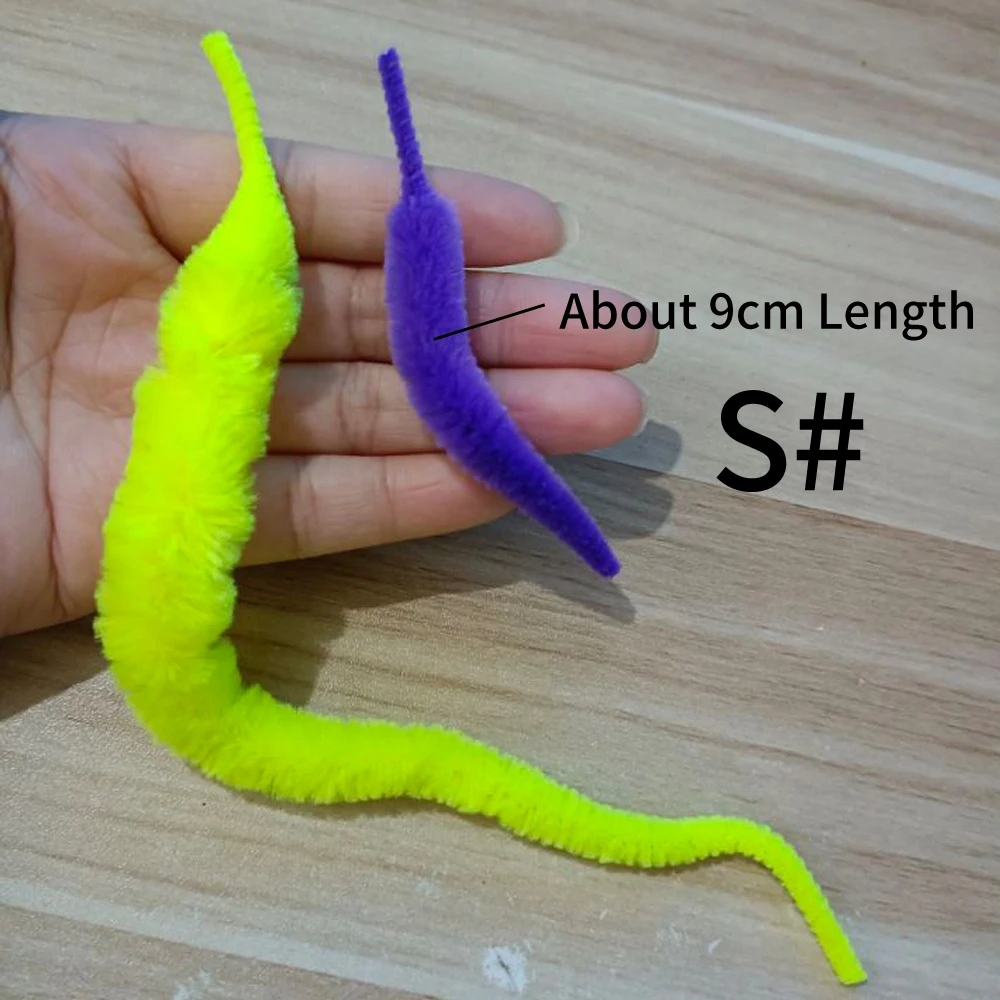 Ellllv 5 unids/pack 3,5 ''tamaño S pesca atado de moscas Material cola de dragón de Magnum para Lucio almizclado Strearmer moscas de agua salada señuelo cebo - imagen 3