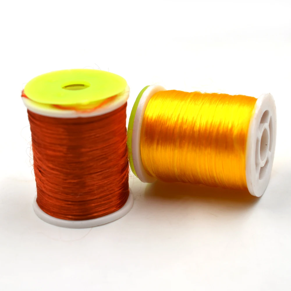 MNFT-carretes de 8 colores, Material de hilo para atar moscas, arrancador de línea de hilo de algodón, ampliamente utilizado en moscas, materiales para atar moscas corporales - imagen 5