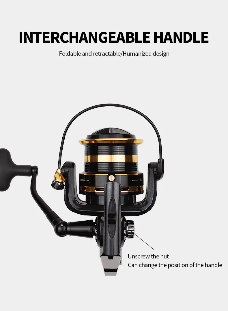 Desata su aventura de pesca con un diseño versátil y ergonómico