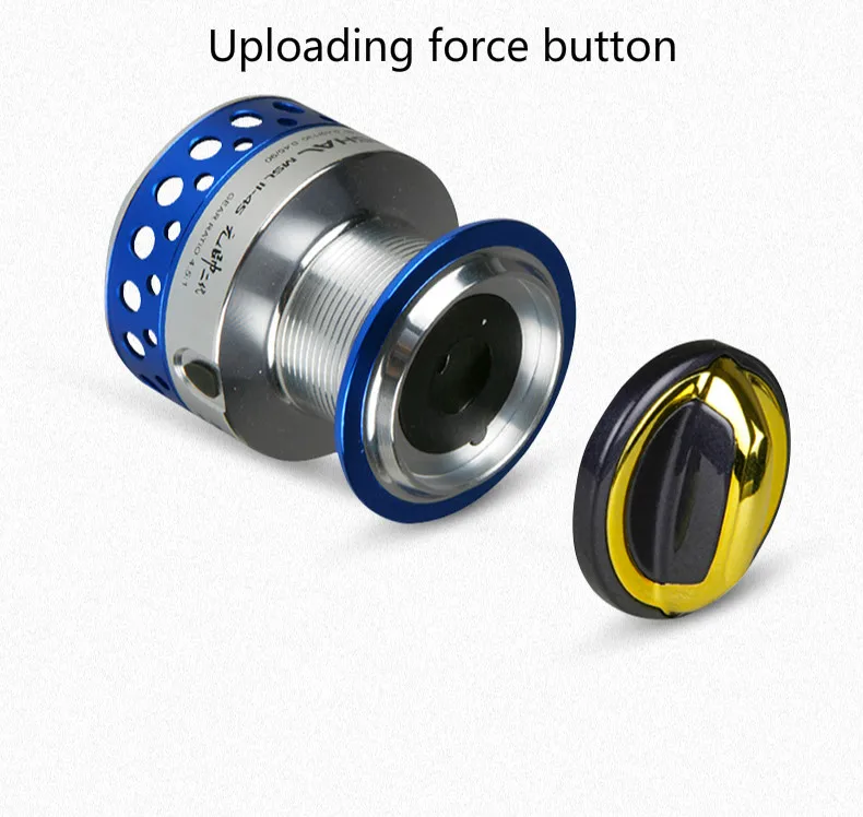 Actualice su experiencia de pesca con este botón de fuerza duradero y fácil de usar