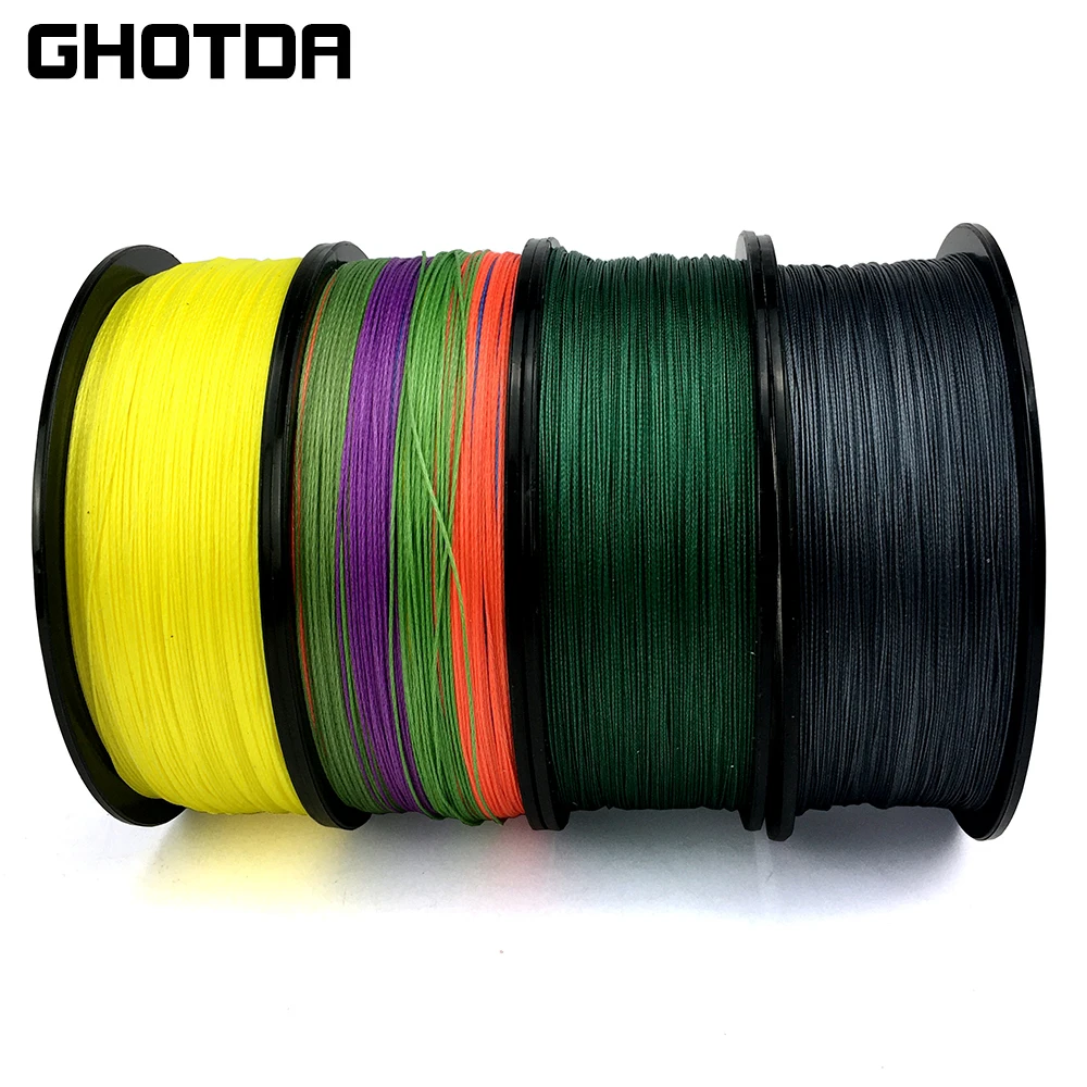 GHOTDA-sedal de pesca trenzada, supersuave, X9X12braids, 500/300 metros, Leval 20-92lb 9-41,8 kg - imagen 2