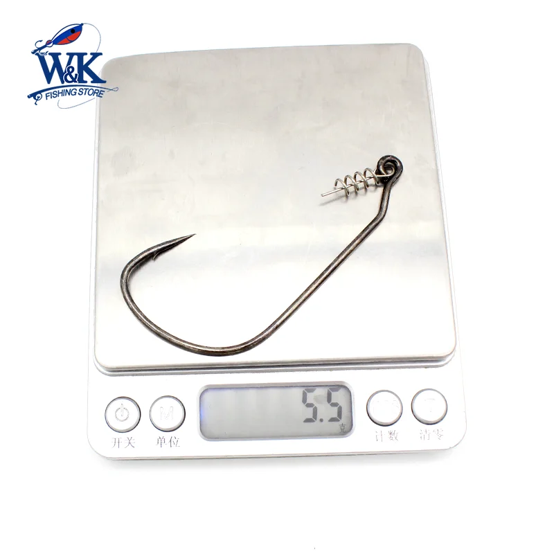 Anzuelo de pesca de gusano grande para Lucio, cebos blandos, Señuelos de Pesca en barco de agua dulce, 12/0 y 10/0 - imagen 4