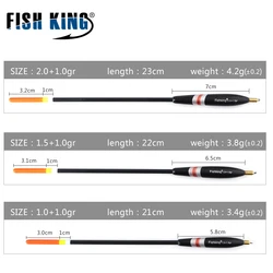 Boya de Balsa Fish King – Flotador con aparejos de corcho