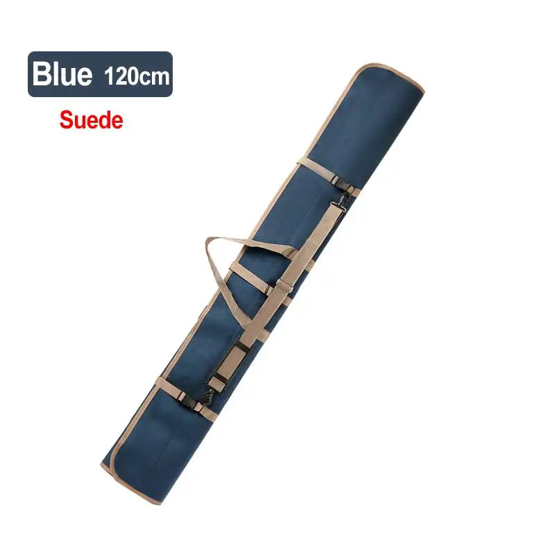 Suede 120cm Blue
