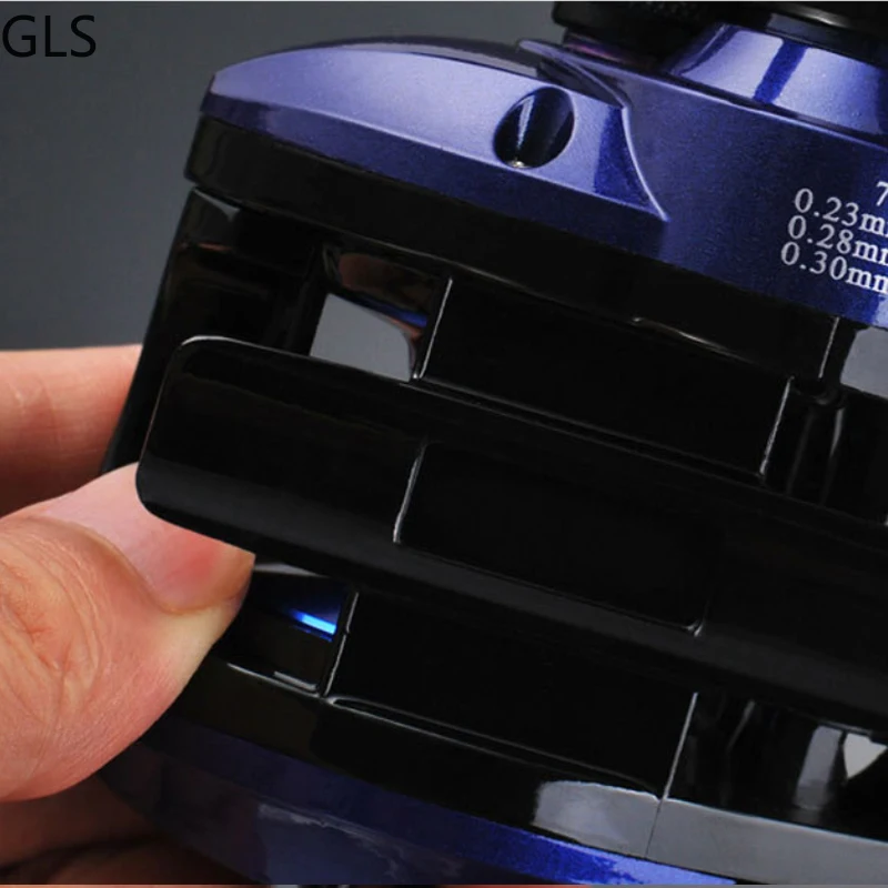 Carrete de Baitcasting de alta calidad, bobina de pesca portátil ligera, carrete de Metal, aparejos de pesca, mano izquierda/derecha, 7, 2:1, 17 + 1BB, nuevo - imagen 5