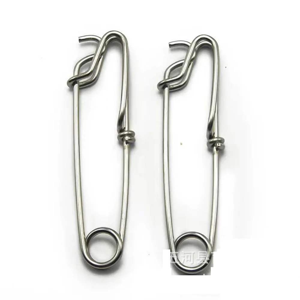 Accesorios giratorios de pesca de acero inoxidable, 1 piezas, pasador rápido giratorio de acero inoxidable, aparejos de pesca con señuelo - imagen 3