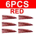 Red 6pcs