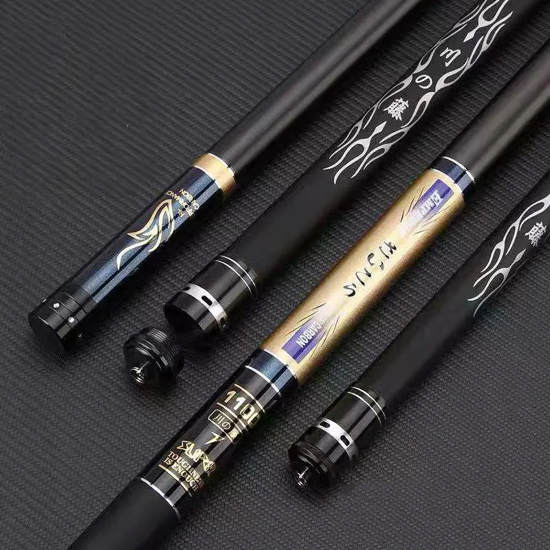 Caña de pescar de fibra de carbono, 8/9 // 10/11/12/13/14/15m, sección larga de Taiwán de caña de pescar, cuñas, carpa - imagen 3