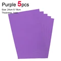 Purple  5pcs