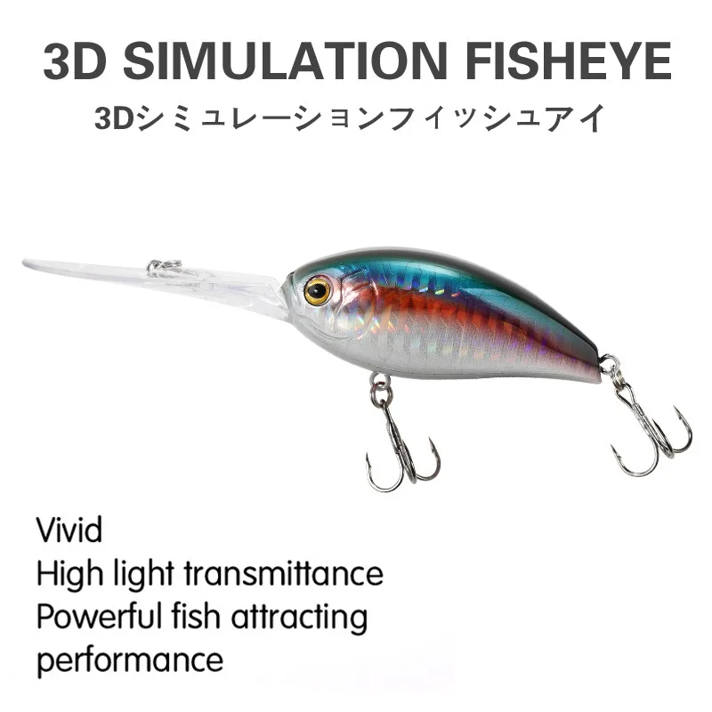 Señuelo de pesca de pececillos, 1 piezas, 40mm, 5gcrankbait, cebo duro Topwater, lubina Artificial Wobbler, accesorios de pesca con mosca japonesa - imagen 4