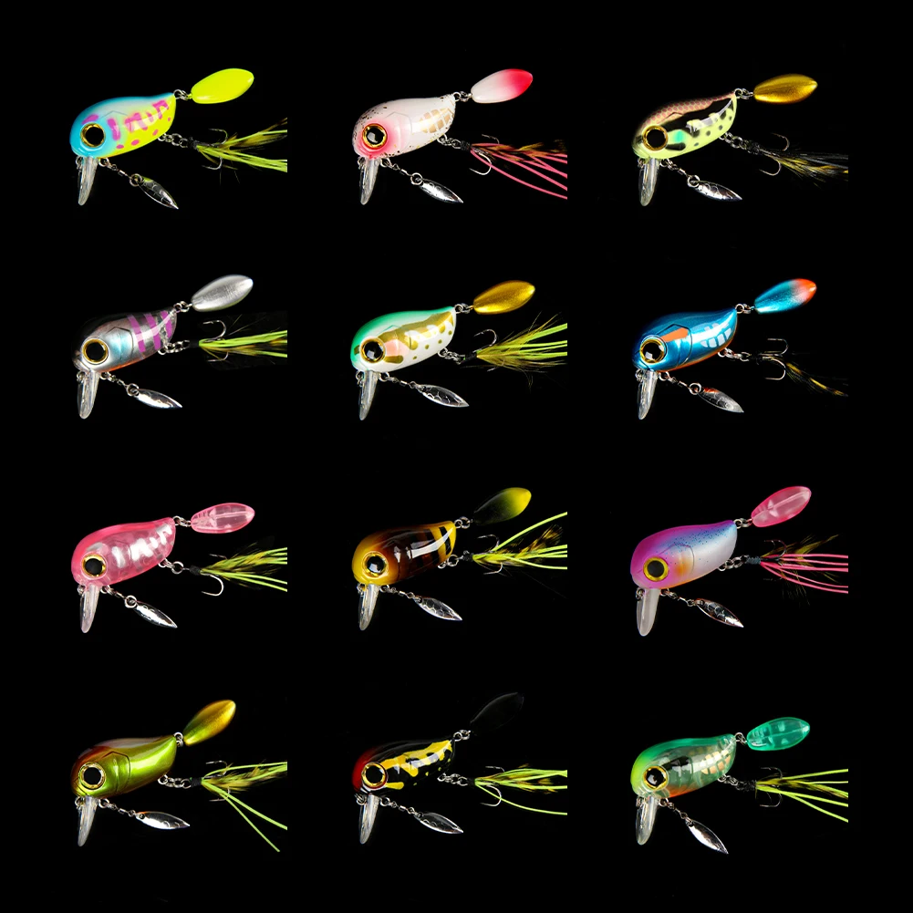 Descubra el mundo vibrante de los señuelos de pesca con nuestra diversa colección de diseños de cebos coloridos y funcionales