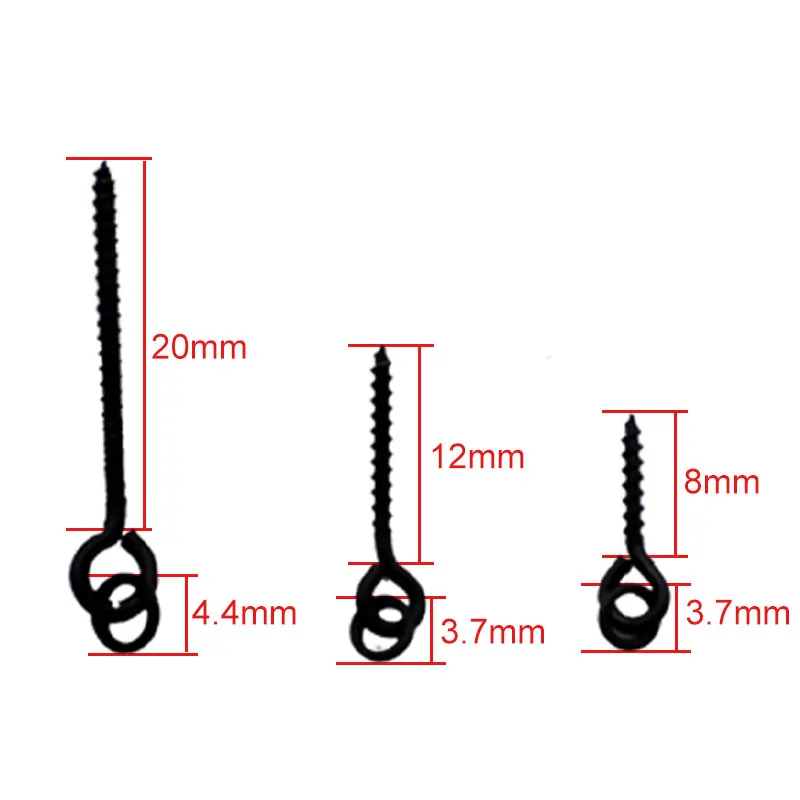 Boilies emergentes flotantes de maíz para pesca de 20 piezas, cebo de carpa, conector de cebo Artificial, tornillo para Boilies, equipo de pesca de carpa - imagen 2