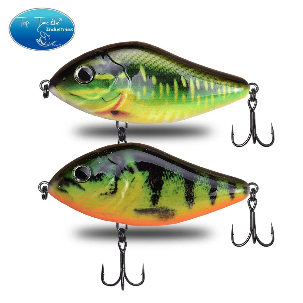 Señuelo CF de 100mm y 49g, cebos de Pesca de hundimiento lento, aparejos para Lucio, lubina, Musky, Jerk, anzuelos de calidad - imagen 4