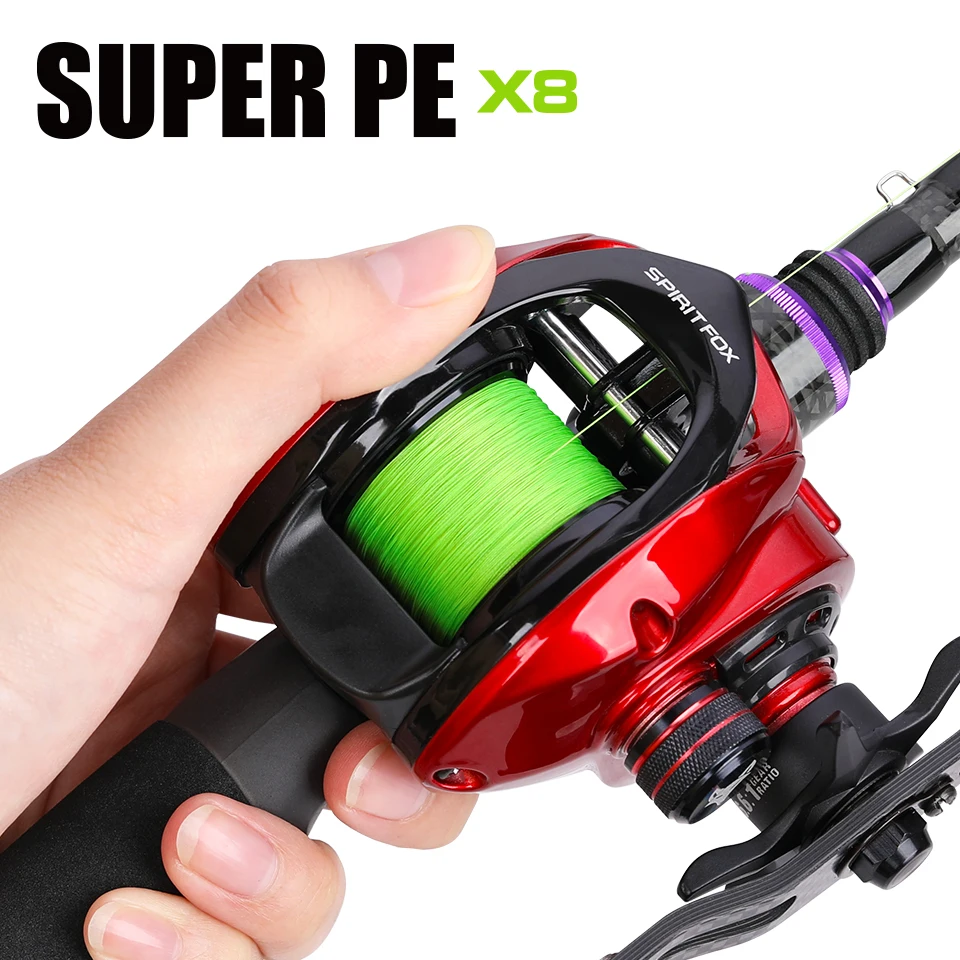 TSURINOYA-sedal de pesca de 8 ondas, línea de pesca de PE H8 de fundición ultralarga, multifilamento suave trenzado de 8 hebras, 14-50LB, 300M, 150M - imagen 5