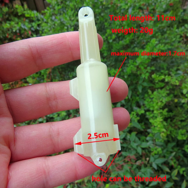 Lámpara LED de atracción de 11cm y 20g, luz de pesca rápida subacuática, aparejos de pesca nocturna de agua salada, 4 colores, 1 unidad - imagen 3