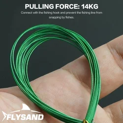 Líder FLYSAND acero inoxidable con recubrimiento nailon antimordedura