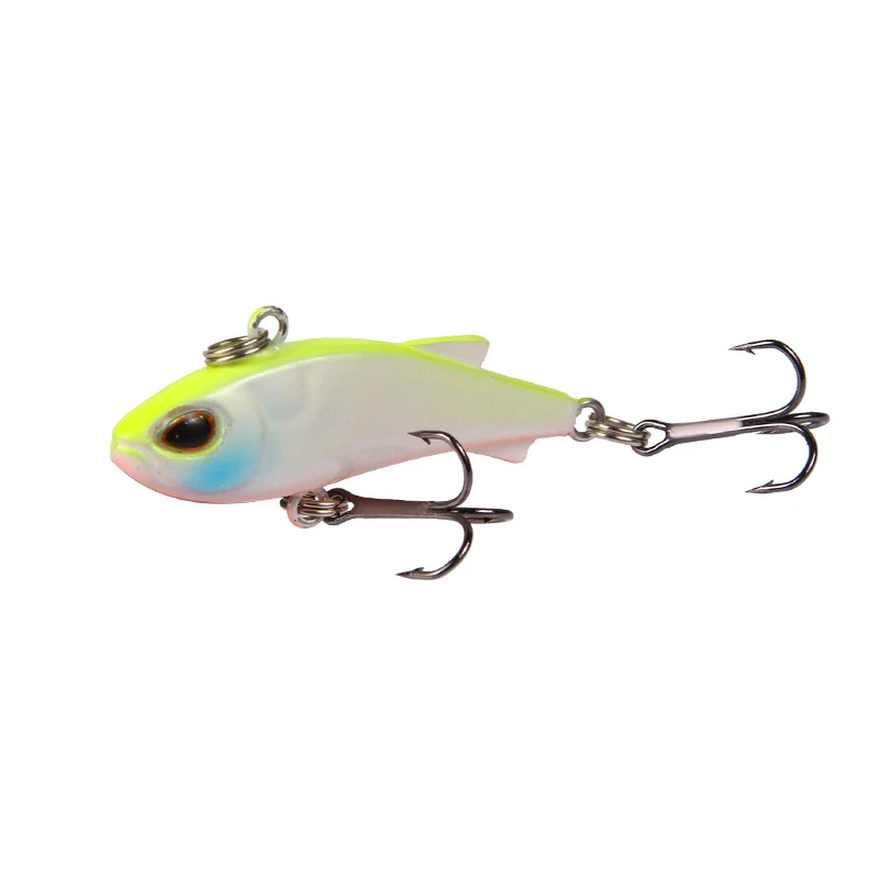 Señuelo de pesca Mini VIB que se hunde, 4,5 cm, 4g, cebos artificiales con vibración, Wobblers de pesca en hielo, aparejos de pesca de lubina, Crankbait - imagen 2