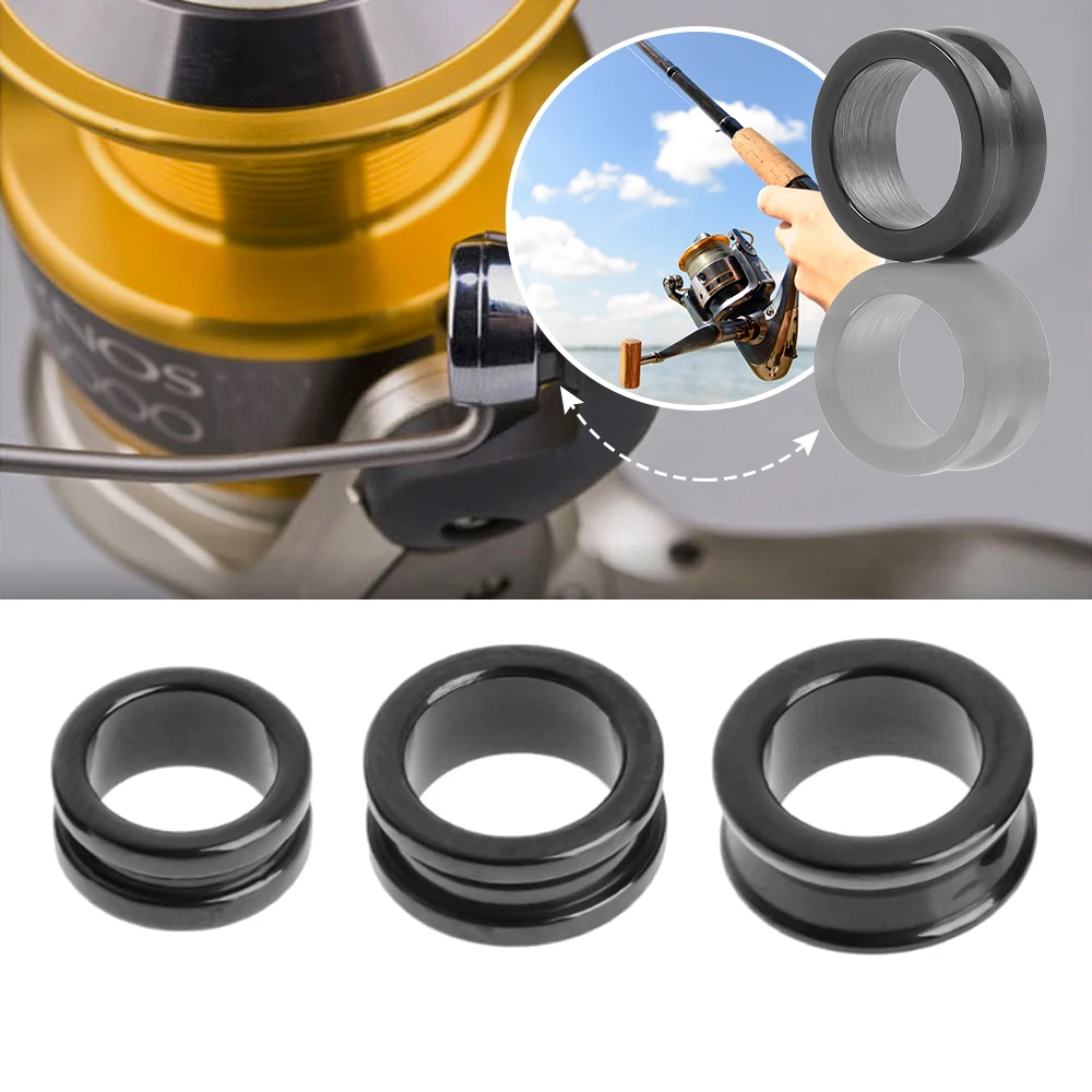 Rodillo de línea de pesca de cerámica, accesorio de carrete de pesca suave SIC, gran rodillo de línea de pesca, carrete de pesca giratorio duradero, 1pc - imagen 2