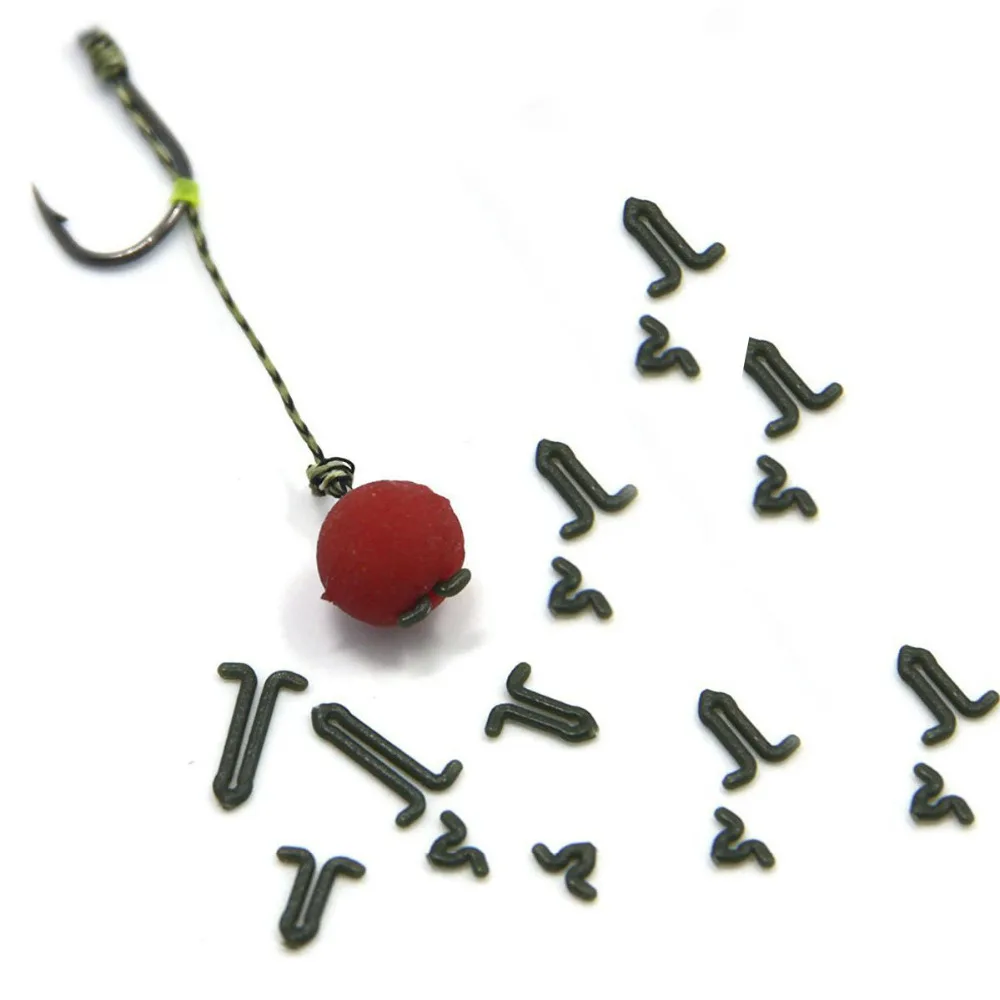 Boilie de pesca de carpa, kit de aparejo de pelo de Pesca, Señuelos, aparejos extensores para accesorios de pesca de carpa, 10 Uds. - imagen 2