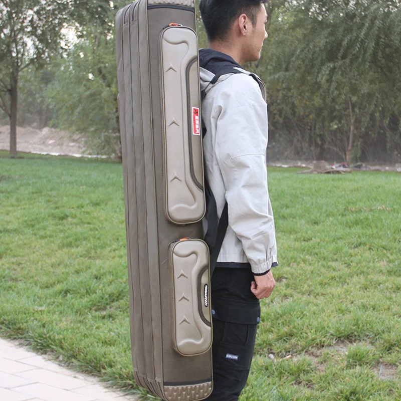 Bolsa de pesca multifuncional para exteriores de 2/3 capas, bolsa de aparejos de pesca impermeable de 80cm, 90cm y 120cm, bolsas gruesas para caña de pescar para hombres XA186G - imagen 5
