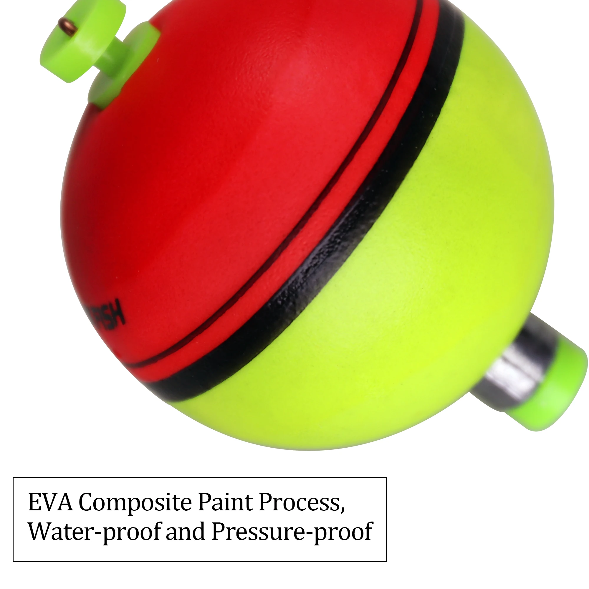 THKFISH 1 Uds flotadores de pesca de espuma EVA Slip Bobber agua dulce 1g 10g 18g flotabilidad bola redonda boyas de pesca ponderadas - imagen 4