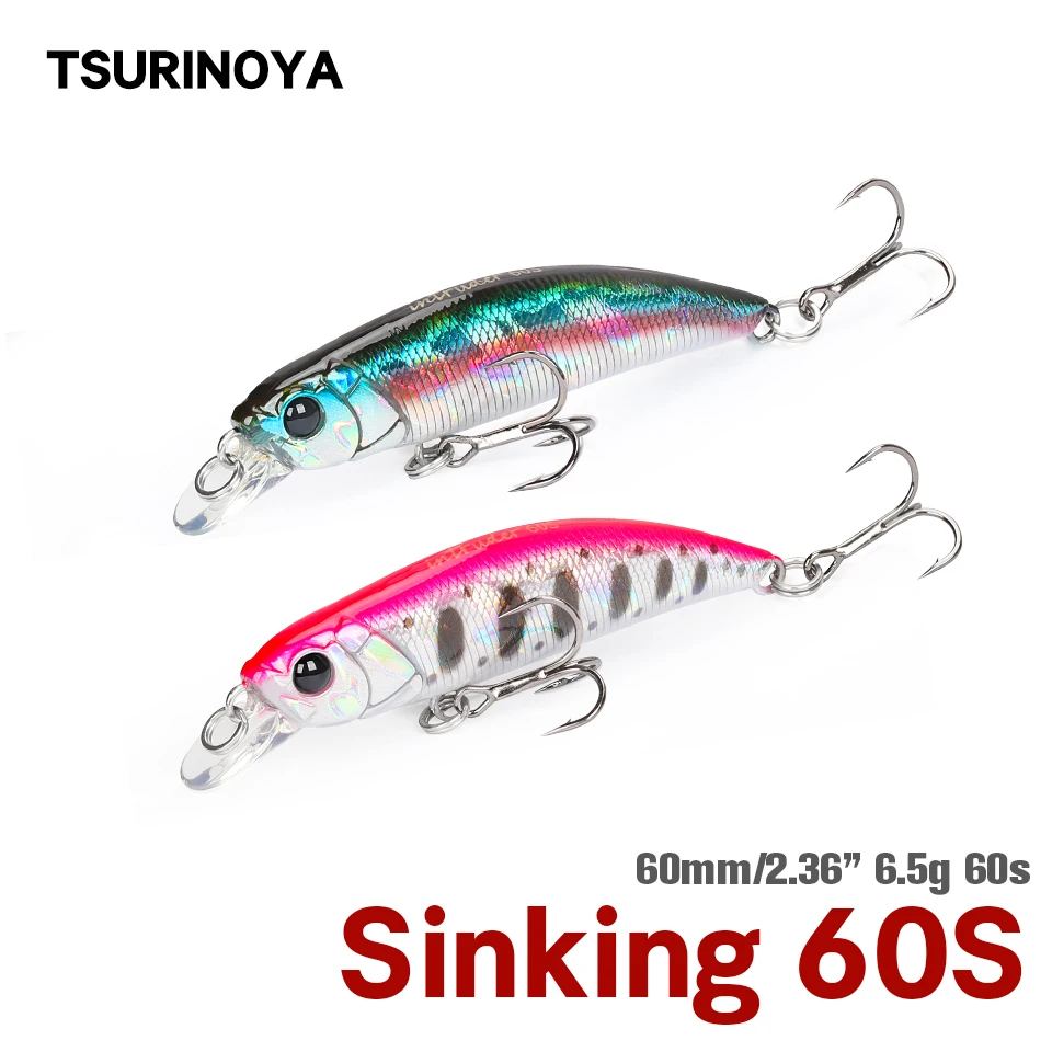 Tsurinoya DW107 Jerkbait Hundido – Señuelo para Trucha y Lubina