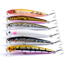 Señuelo wobbler hundimiento lento 9cm – Cebo duro artificial pesca