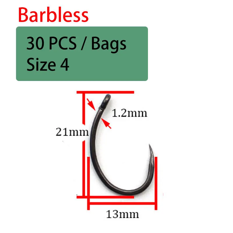 Barbless-Size 4
