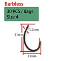 Barbless-Size 4
