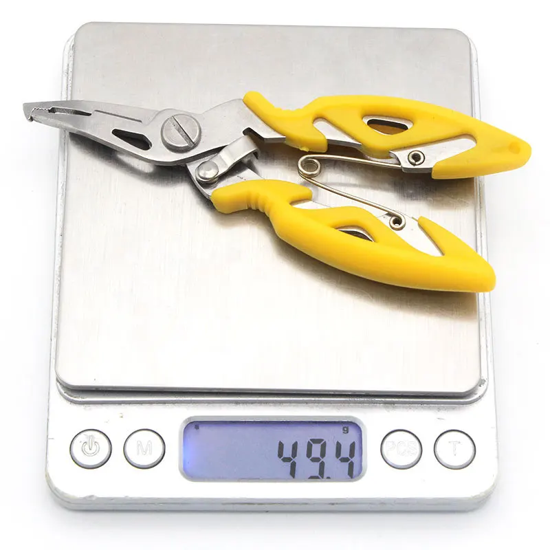 Pinza de agarre de pez, accesorio de aparejos portátil de acero inoxidable, agarre de señuelo de pesca - imagen 3