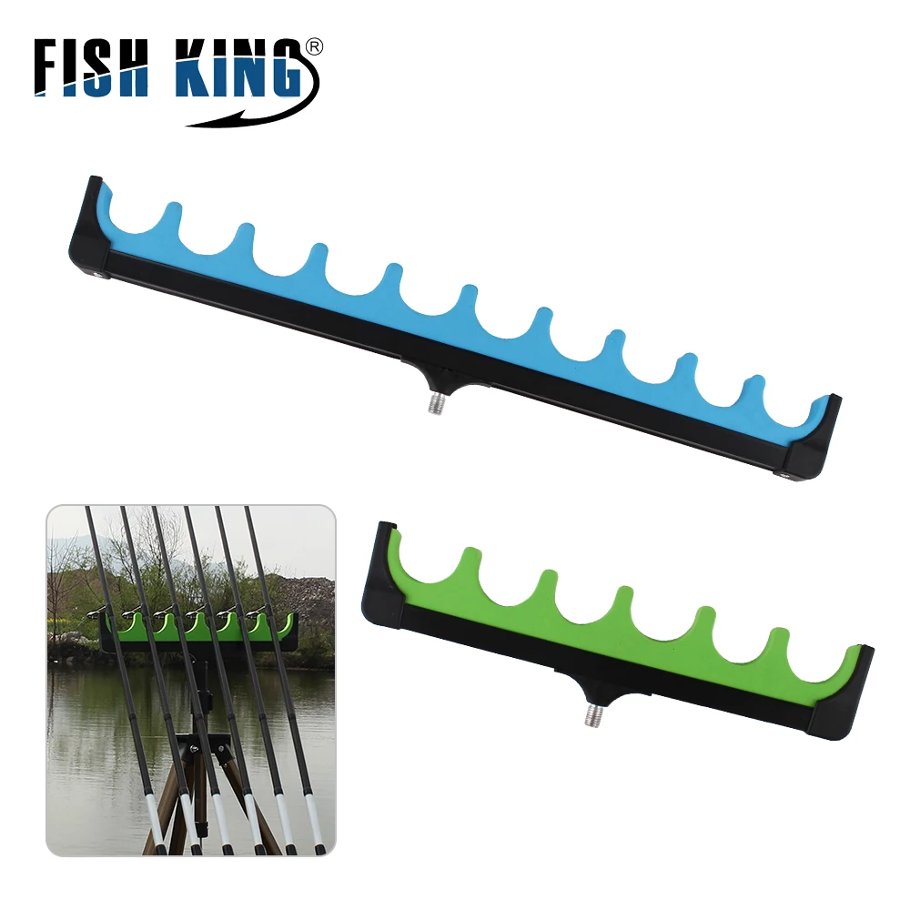 NGB 30,5 cm 50,5 cm soporte para caña de pescar de carpa 6-10 agujeros duro EVA espuma superior alimentador caña Pod accesorios de pesca - imagen 2