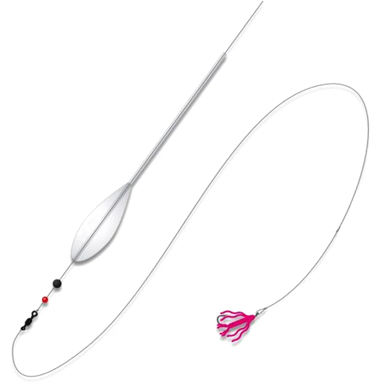 Juego de aparejo flotante de bomba de pesca atada, para trucha marina, trucha arcoíris, caña/carrete Normal, señuelo de pesca, anzuelo de cebo - imagen 3