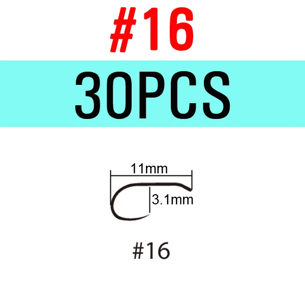 30PCS  Size 16