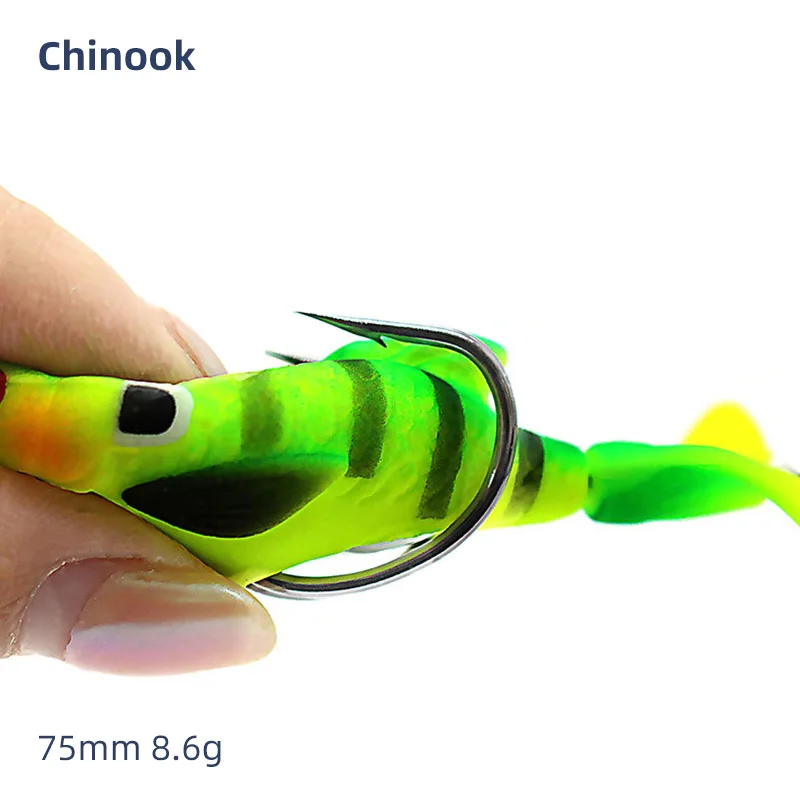 Whopper-señuelo de pesca Plopper, 75mm, 8,6g, cebo Artificial para lubina - imagen 5