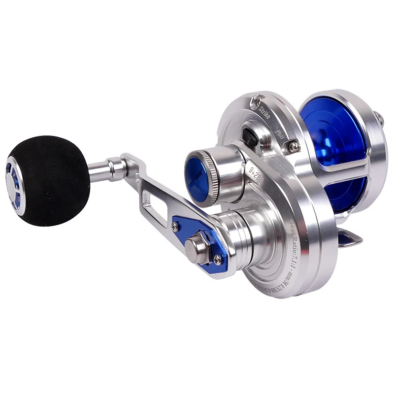 MADMOUSE-carrete de pesca CANYON 100H, 350g, fundición de cebo, relación 7,1: 1, 9 + 2BB, 25k, potencia de arrastre - imagen 5